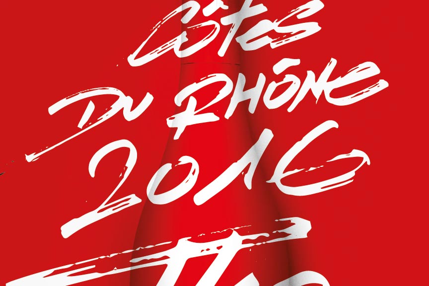 affiche d'inter rhone rouge